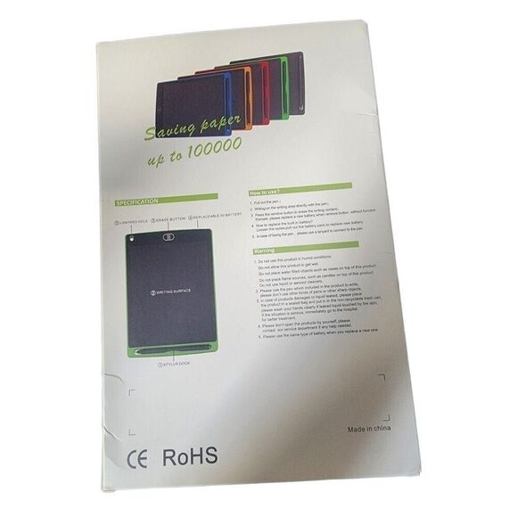 LCD Writing Tablet for Kids, 8.5 Inch Drawing Tablet Doodle Board, Toddlers - Picture 2 of 3